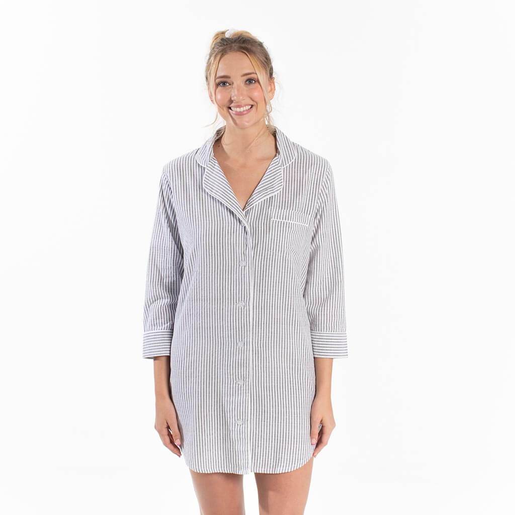Monogram Fil Coupé Pajama Shirt - Women - Ready-to-Wear